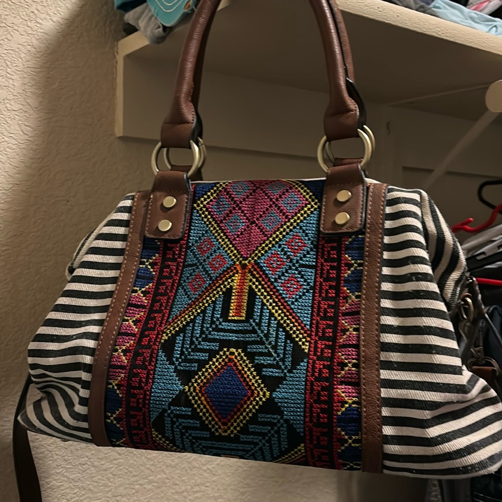 MMS Designer Studio Aztec Bag